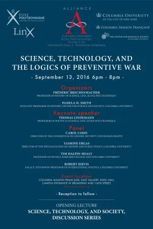 Science and Society: Science, Technology and Society Discussion Series poster