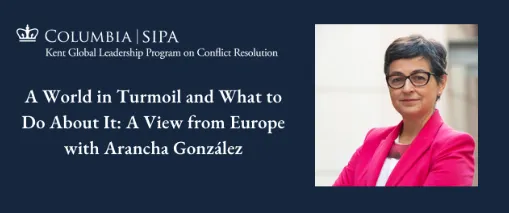 A World in Turmoil and What to Do About It: A View from Europe