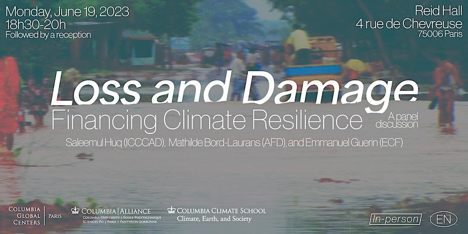 Loss and Damage: Financing Climate Resilience