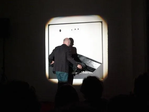 Non-Happening after Ad Reinhardt by Pierre Leguillon