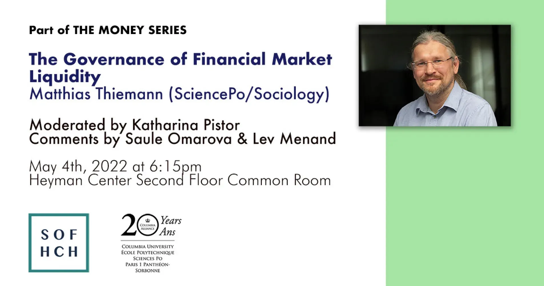 The Governance of Financial Market Liquidity