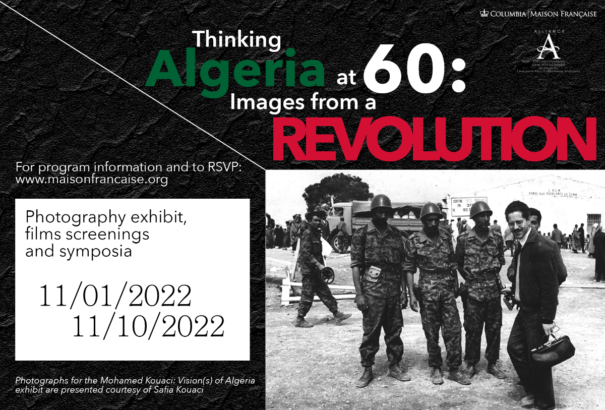 Thinking Algeria at 60: Images from a Revolution