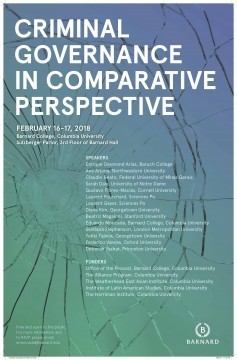 CRIMINAL GOVERNANCE IN COMPARATIVE PERSPECTIVE